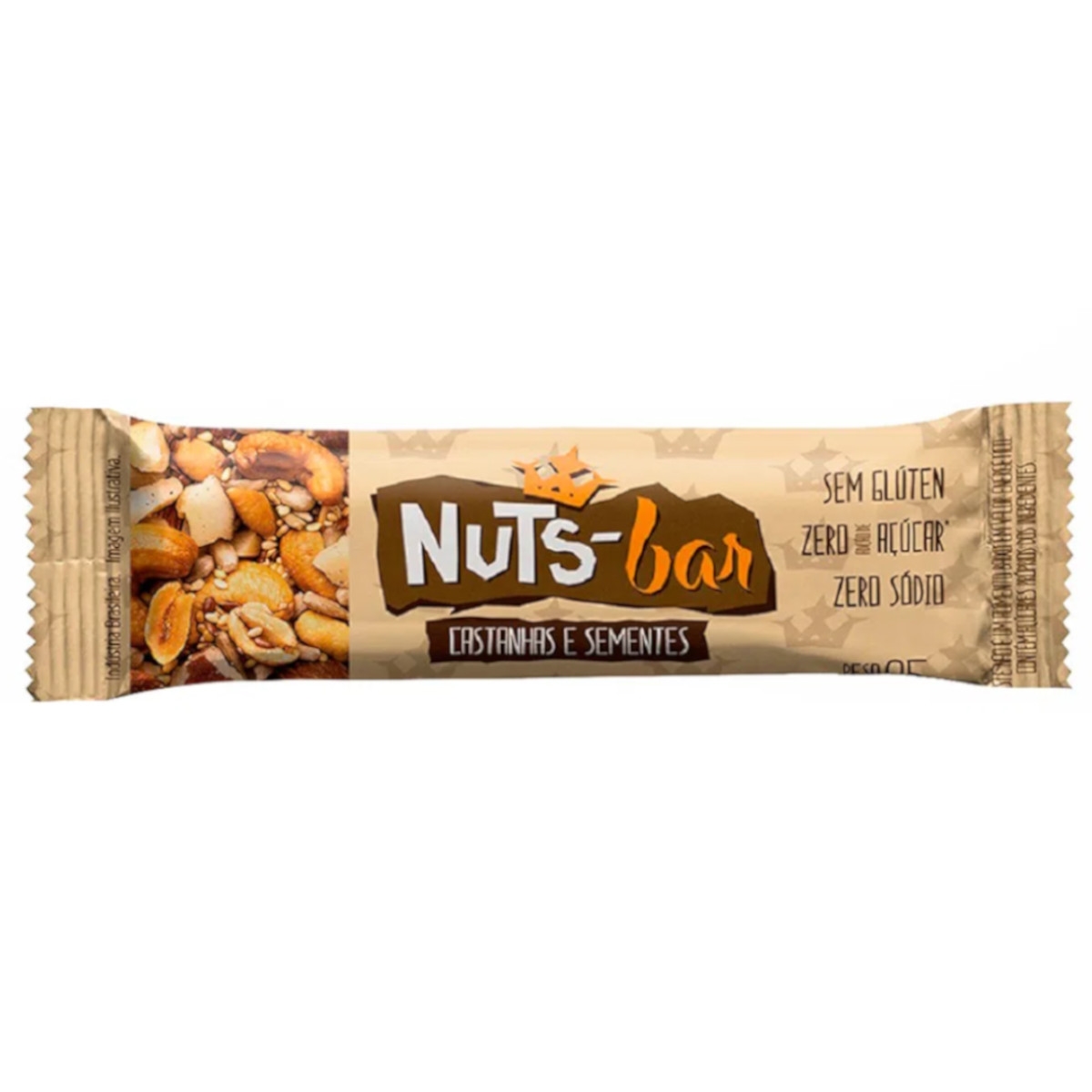 Barra Nuts Bar Castanhas E Sementes Zero G Barra Nuts Bar Castanhas E Sementes Zero G