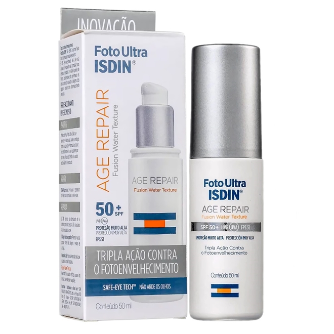 Isdin Texture Foto Ultra Isdin Age Repair FPS50+ Fusion Water Texture 50ml - Foto ...
