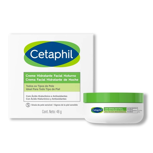 Creme Hidratante Cetaphil Facial Noturno 48g Creme Hidratante