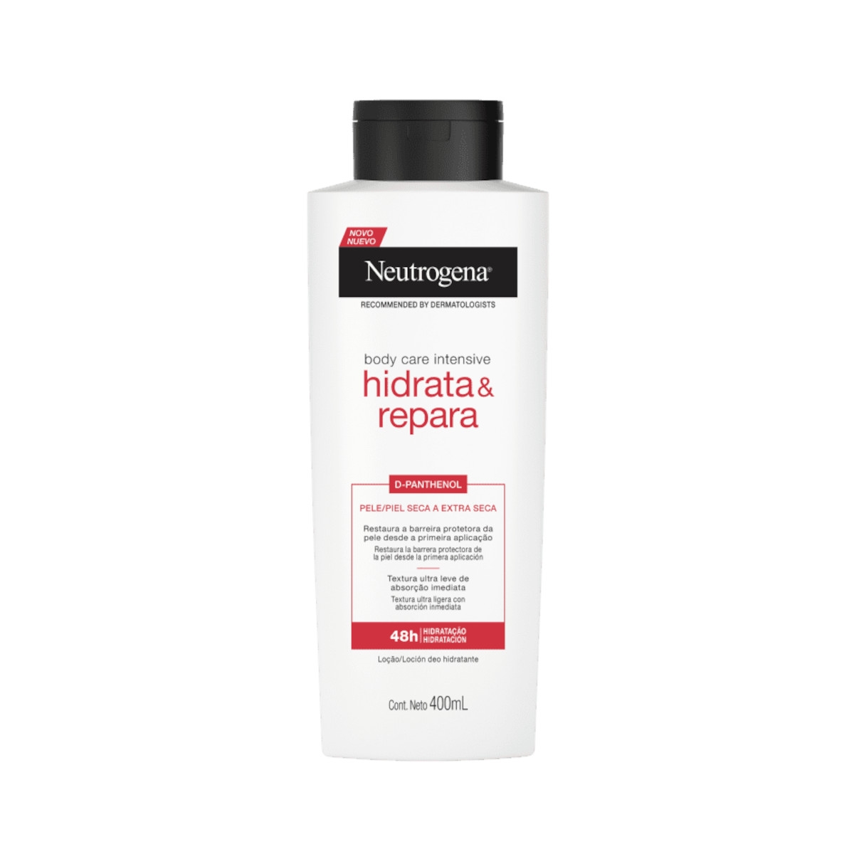 Loção Hidratante Neutrogena Hidrata & Repara 400ml - Loção Hidratante ...