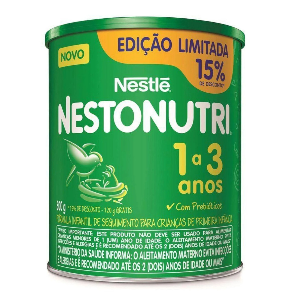 Fórmula Infantil Nestlé Nestonutri (1 a 3 anos) 800g - Fórmula Infantil ...