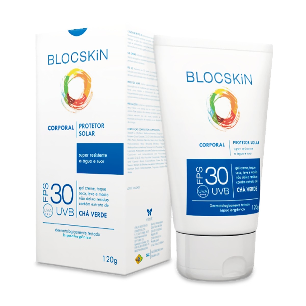 PROTETOR SOLAR CORPORAL FPS30 BLOCSKIN 120G
