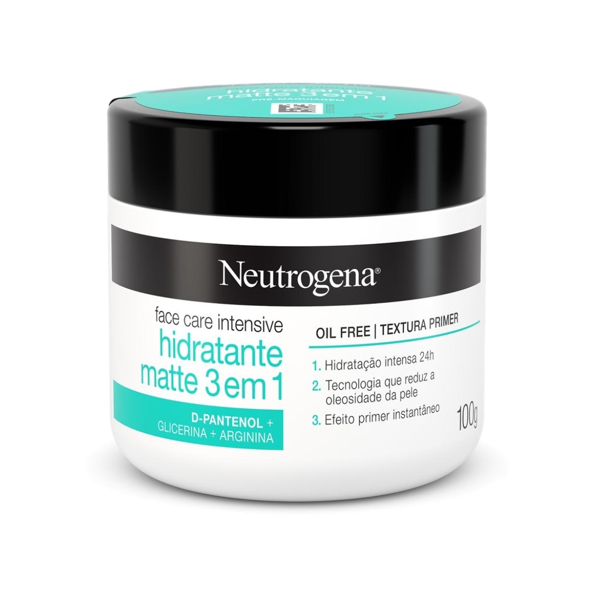 Creme Hidratante Neutrogena Matte 3 em 1 Facial 100g - Creme Hidratante ...